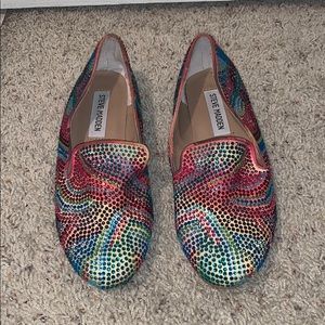 Jeweled flats. Size 6. Steve Madden